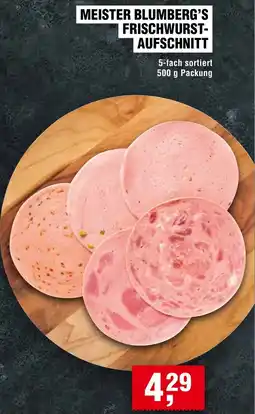 Handelshof Meister blumberg's frischwurstaufschnitt Angebot
