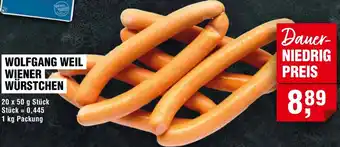Handelshof Wolfgang weil wiener würstchen Angebot
