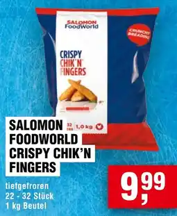 Handelshof Salomon foodworld crispy chik'n fingers Angebot