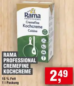 Handelshof Rama professional cremefine kochcreme Angebot