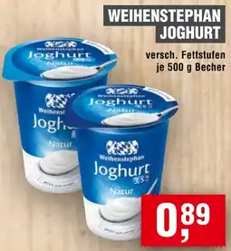 Handelshof Weihenstephan joghurt Angebot
