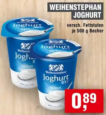 Handelshof Weihenstephan joghurt Angebot