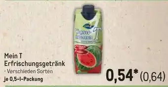 METRO Mein T Erfrischungsgetränk Angebot