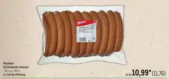 METRO Menken Schinkenkrakauer Angebot