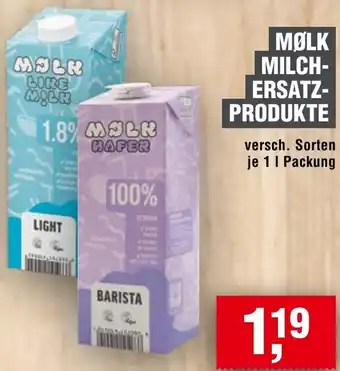 Handelshof Mølk milchersatzprodukte Angebot