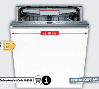 Ostermann Bosch Einbau-Geschirrspüler SMV46KX04E Angebot