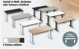 Ostermann Nowy Styl Group Elektro-Schreibtisch Ecomo Angebot
