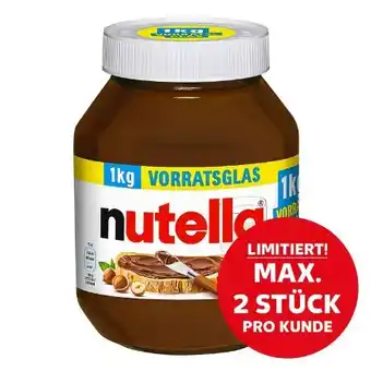 Kaufland Ferrero Nutella Nuss-Nugat Creme Angebot