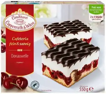 Kaufland Coppenrath & Wiese Cafeteria fein sahnig Donauwelle Angebot