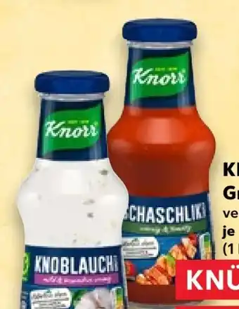 Kaufland Knorr Grillsaucen Angebot