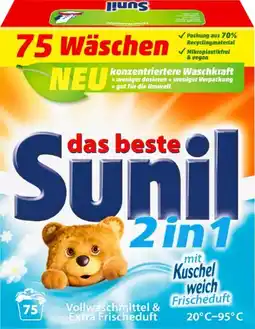 Kaufland Sunil Vollwaschmittel 2in1 Angebot