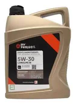 Kaufland My Project Leichtlauf Motorenöl 5W-30 Longlife III Angebot