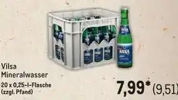 METRO Vilsa Mineralwasser Angebot