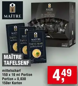 Handelshof Maître tafelsenf Angebot