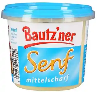 Kaufland Bautz'ner Senf Mittelscharf Angebot