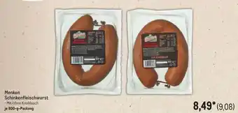 METRO Menken Schinkenfleischwurst Angebot