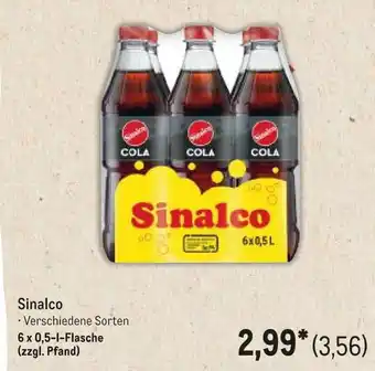 METRO Sinalco Angebot