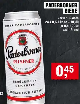 Handelshof Paderborner biere Angebot