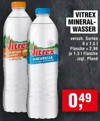 Handelshof Vitrex mineralwasser Angebot