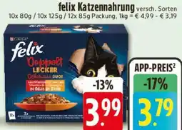 Edeka felix Katzennahrung Angebot