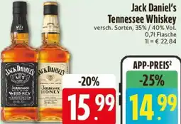 Edeka Jack Daniel's Tennessee Whiskey Angebot