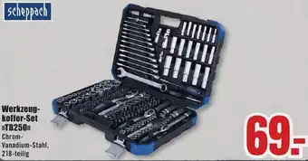 B1 Discount Baumarkt Scheppach Werkzeugkoffer-Set TB250 Angebot