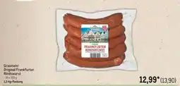 METRO Grasmehr Original Frankfurter Rindswurst Angebot