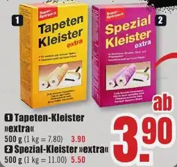 B1 Discount Baumarkt Tapeten Kleister extra Angebot