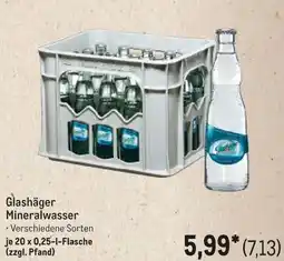 METRO Glashäger Mineralwasser Angebot