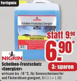 B1 Discount Baumarkt NIGRIN Scheiben-Frostschutz Energizer Angebot