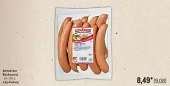 METRO Altmärker Bockwurst Angebot