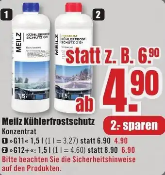 B1 Discount Baumarkt Meilz Kühlerfrostschutz Angebot