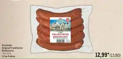 METRO Grasmehr Original Frankfurter Rindswurst Angebot