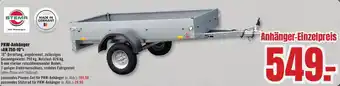 B1 Discount Baumarkt STEMA PKW-Anhänger AN 750-10 Angebot
