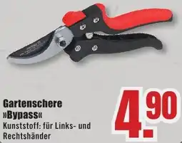 B1 Discount Baumarkt Gartenschere Bypass Angebot