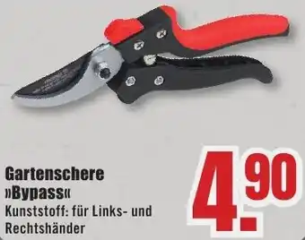 B1 Discount Baumarkt Gartenschere Bypass Angebot