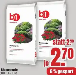 B1 Discount Baumarkt b1 Blumenerde Angebot