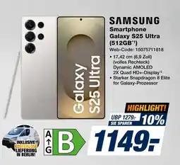 Expert Samsung smartphone galaxy s25 ultra (512gb) Angebot