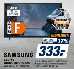 Expert Samsung led tv gu32f6079fuxzg Angebot