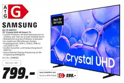MediaMarkt Samsung gu 75 u8079 f 75 crystal uhd 4k smart tv Angebot