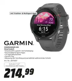 MediaMarkt Garmin forerunner 255 smartwatch Angebot