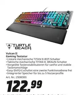MediaMarkt Turtle beach vulcan ii gaming tastatur Angebot