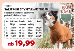 Zookauf Trixie sweatshirt citystyle amsterdam Angebot