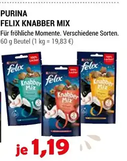 Zookauf Purina felix knabber mix Angebot