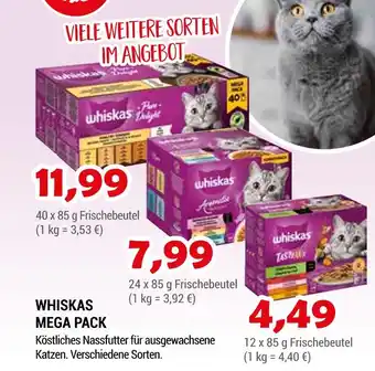 Zookauf Whiskas mega pack Angebot