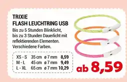 Zookauf Trixie flash leuchtring usb Angebot