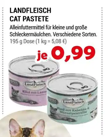Zookauf Landfleisch cat pastete Angebot