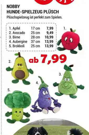 Zookauf Nobby hundespielzeug plüsch apfel Angebot