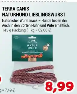Zookauf Terra canis naturhund lieblingswurst Angebot