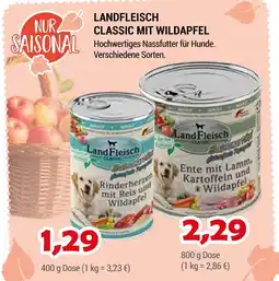 Zookauf Landfleisch rinderherzen mit reis und wildapfel Angebot
